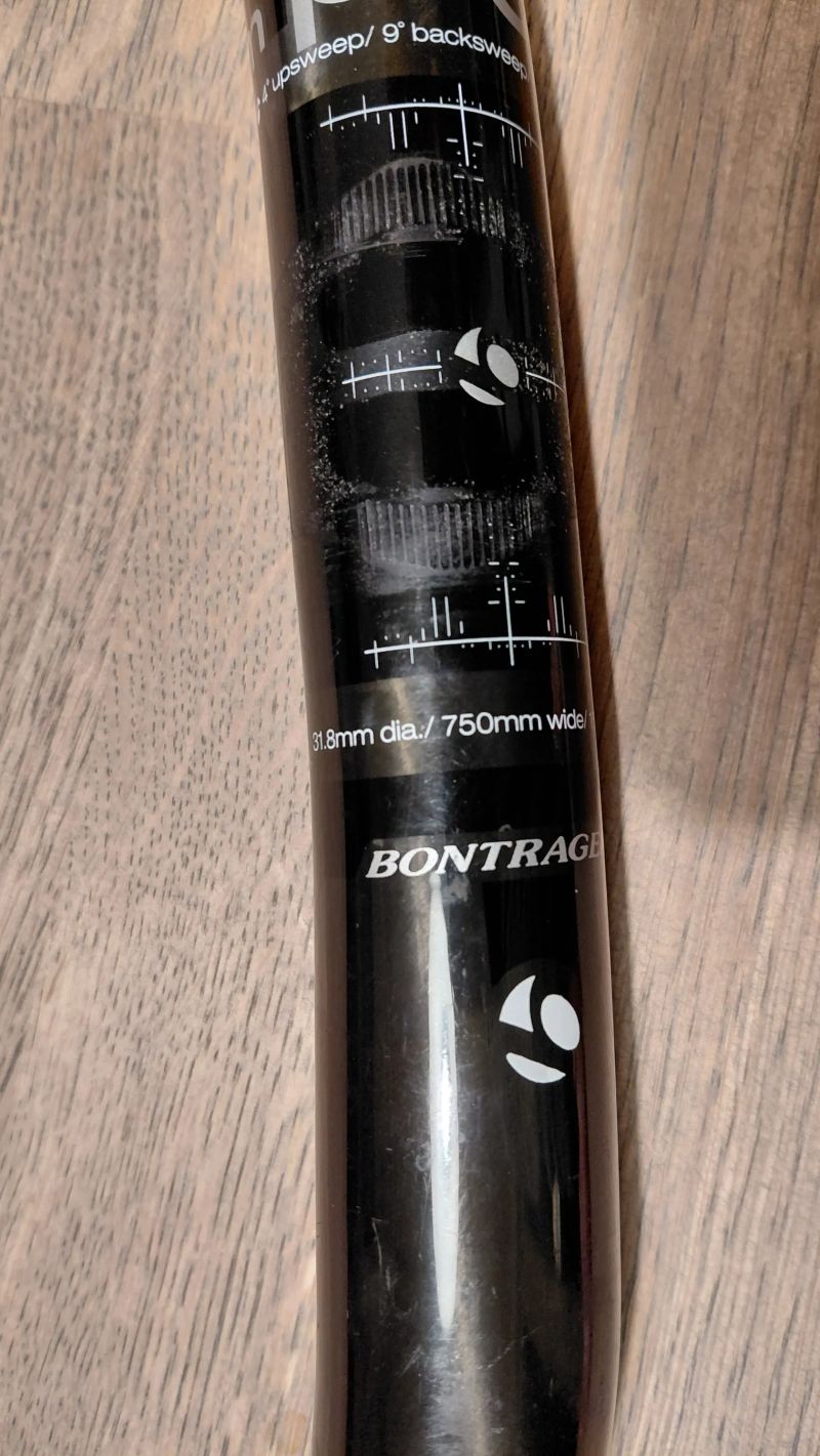 Řidítka Bontrager 750mm 31.8