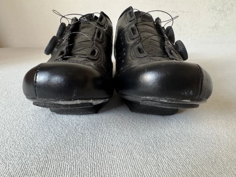 Silniční tretry LAKE CX332 černo/ stříbrné velikost 43