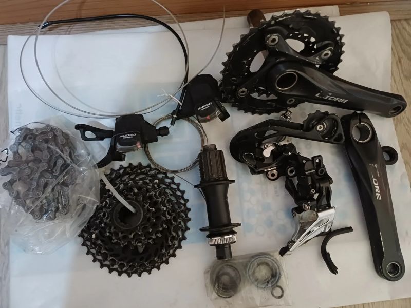 Prodám MTB sadu Shimano Deore/XT 10s
