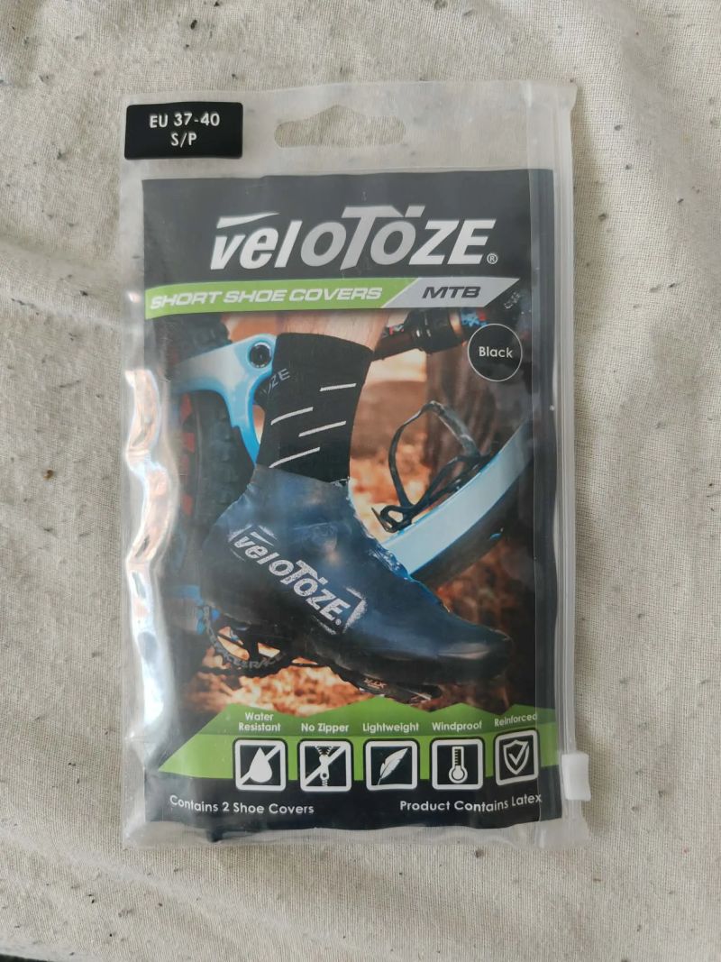Krátké návleky na boty pro Gravel/MTB cyklistiku - Velotoze Gravel/MTB - velikost S 