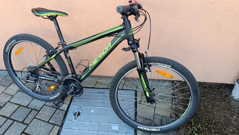 Merida MATTS 6.20-V MATT BLACK ( GREEN )