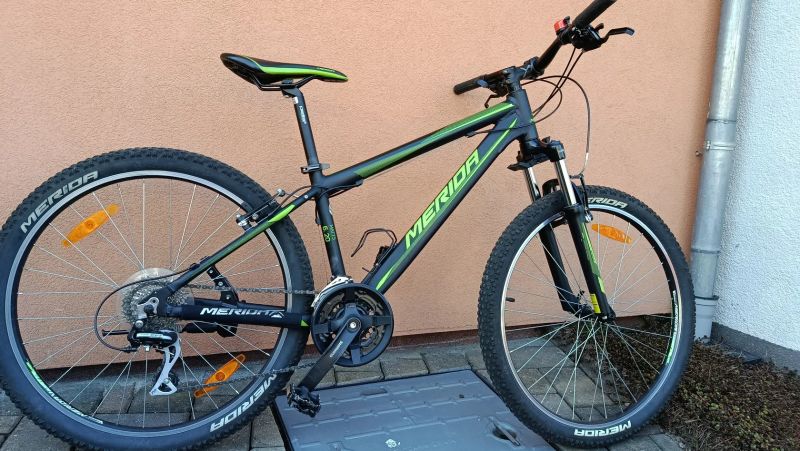 Merida MATTS 6.20-V MATT BLACK ( GREEN )