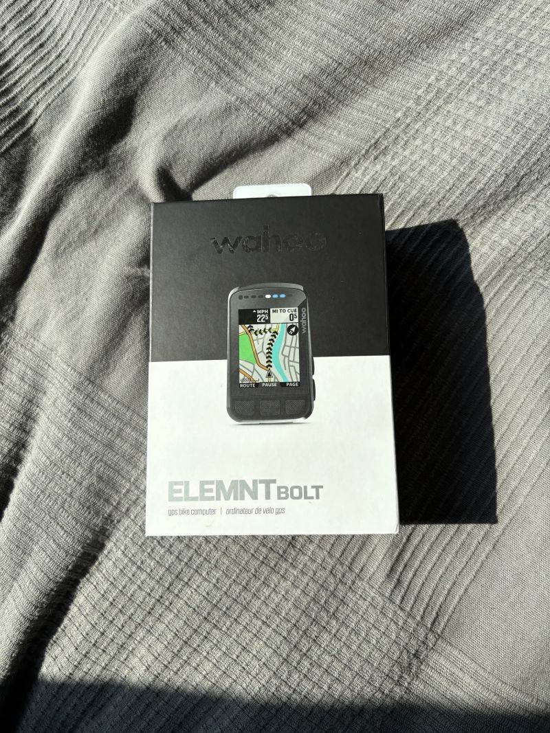 Wahoo ELEMNT BOLT v2 (barevný displej) – Stav nového