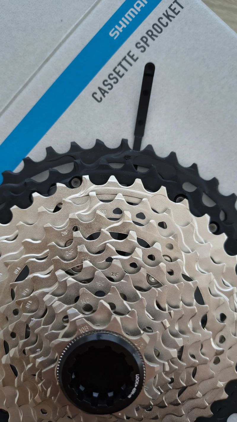 Kazeta Shimano XT, 12sp, 10-45