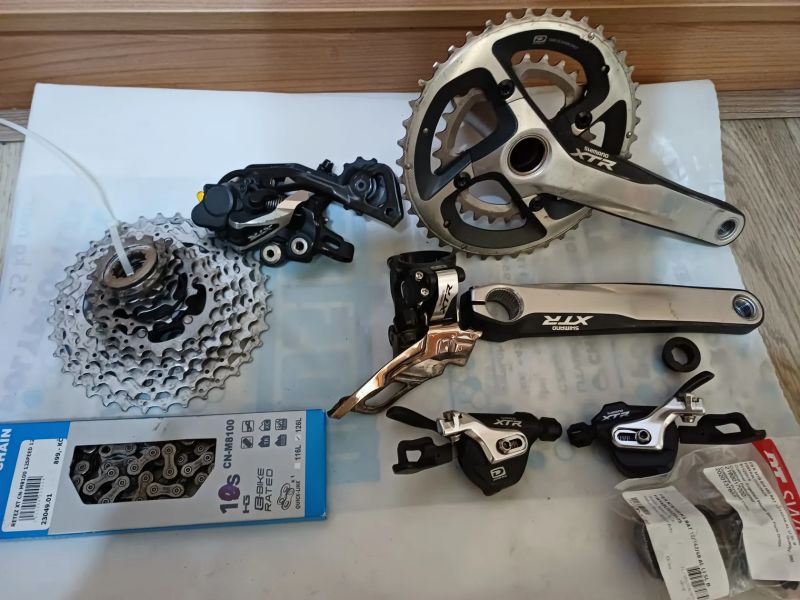prodám MTB sadu Shimano XTR 10s