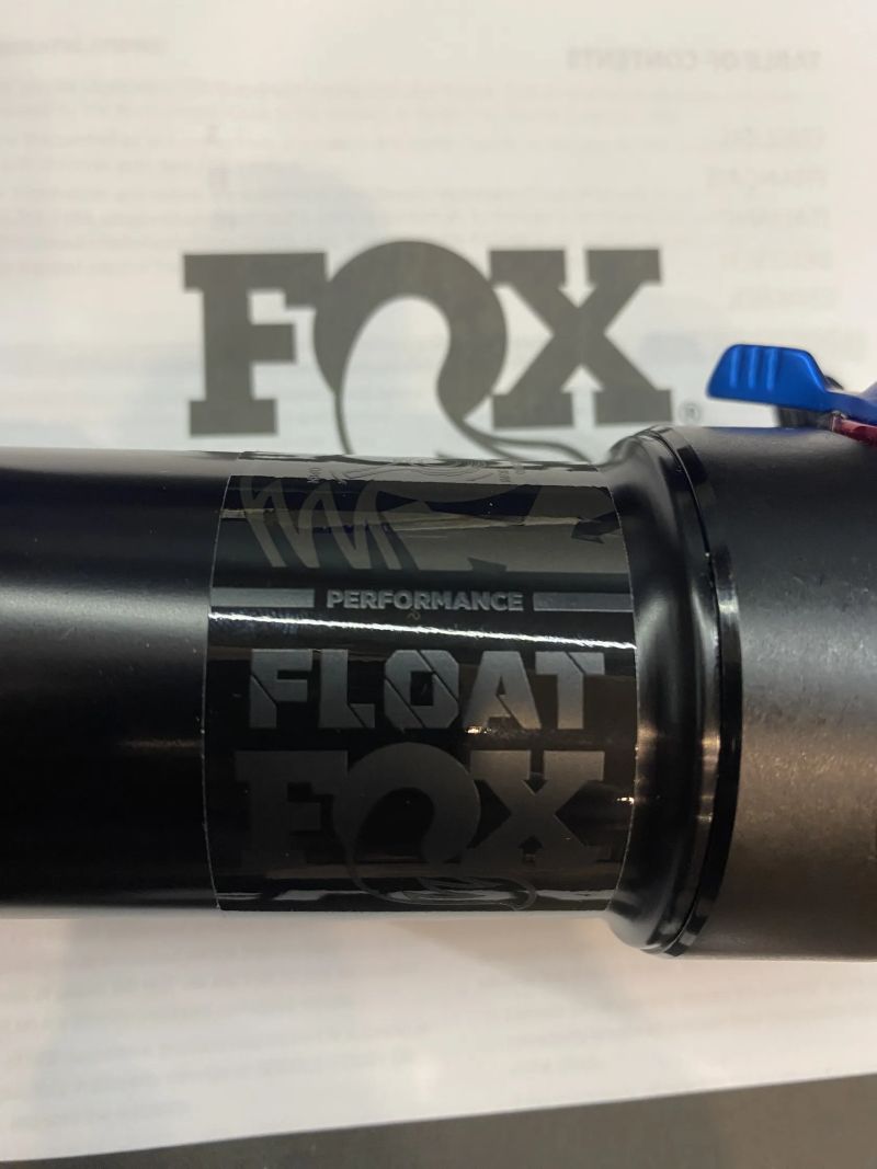 Fox Float performance 205x60
