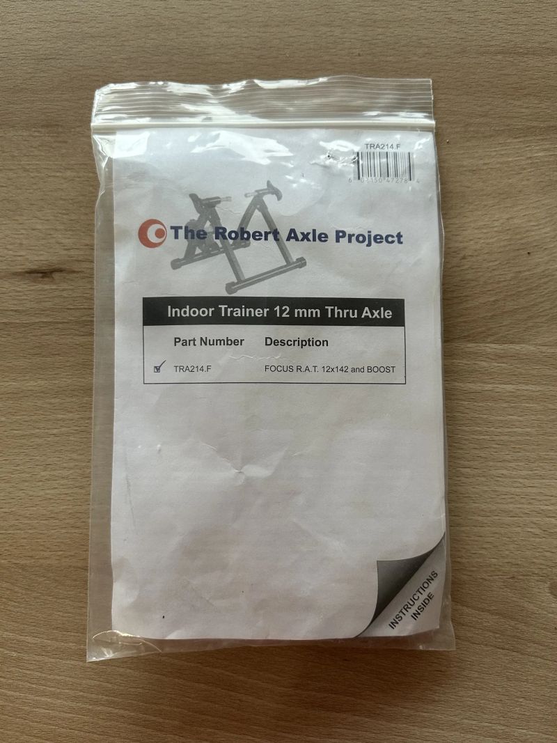 The Robert Axle Project 12 mm Thru Axle - oska na trenažér 