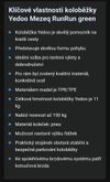 Koloběžka Yedoo Mezeq RunRun green