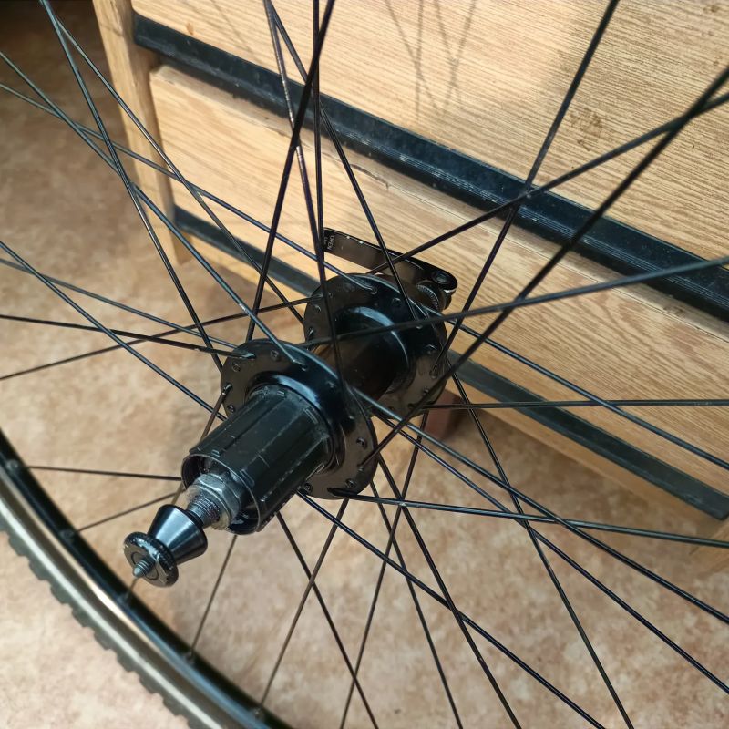 zadni vypletene kolo rychloupinak 135mm 700c 29er 622