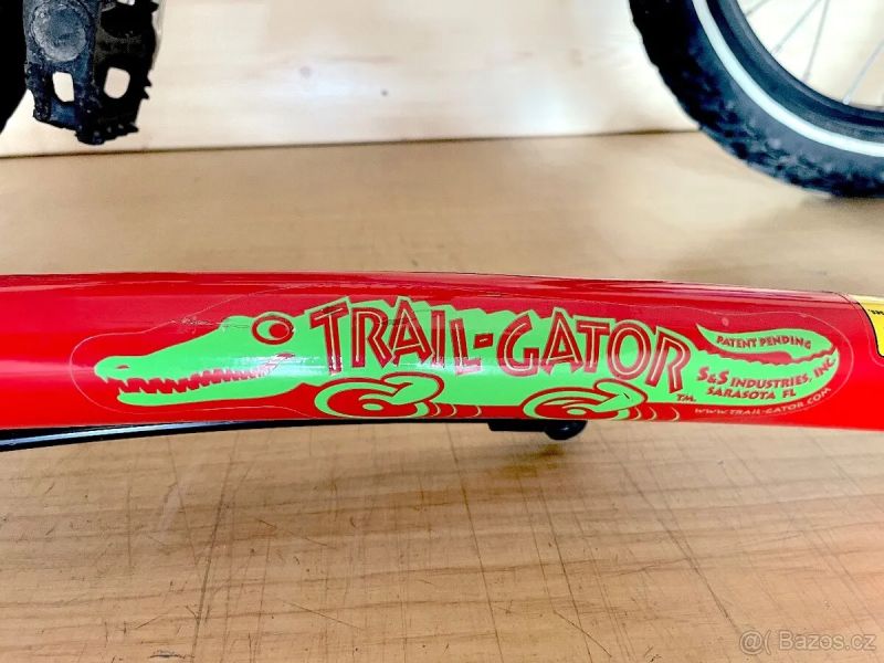 Amulet MINI 16" palců dětské kolo + tyč na tažení