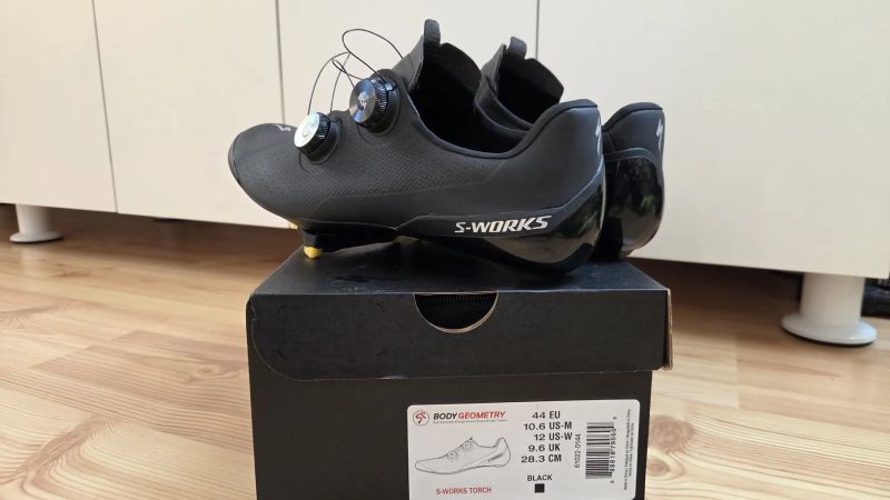 "nové" tretry Specialized S-WORKS Torch 44