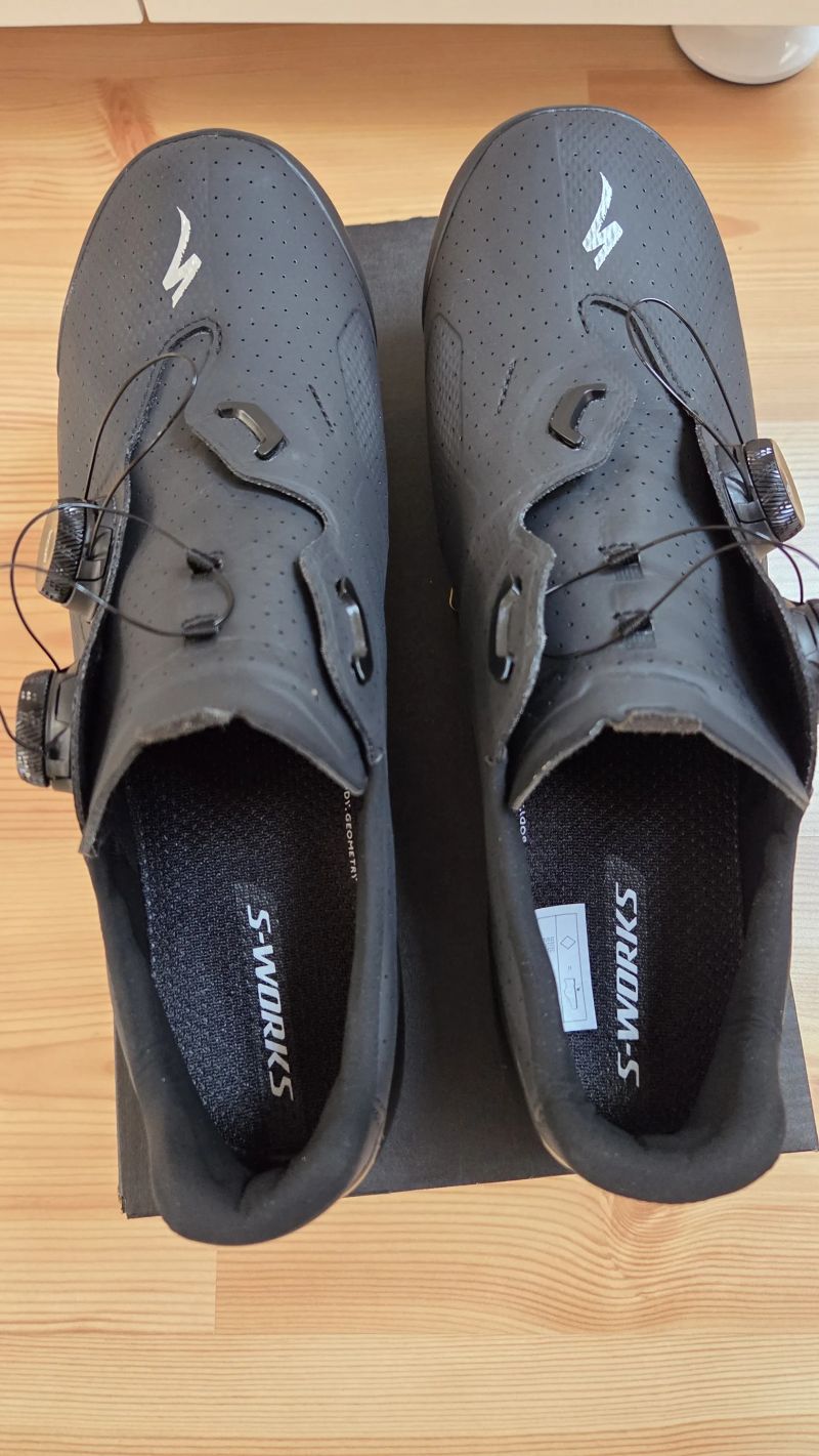 "nové" tretry Specialized S-WORKS Torch 44