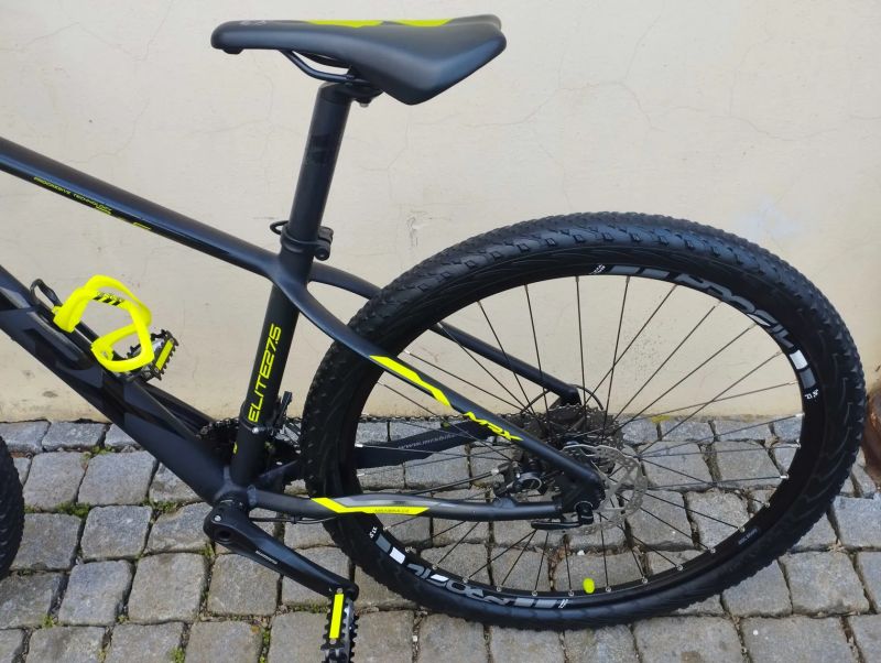 horské kolo MRX ELITE 27,5, rám 15,5", 2x10, DEORE, po servisu, pro výšku 150-165cm, jako nové