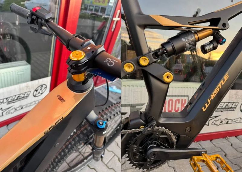 🔥🔥 SLEVA 67.000 -32% 🔥🔥 Whistle B-Rush C11.5 Black/Gold - L 