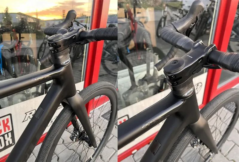 🔥🔥 SLEVA 32.000Kč -36%🔥🔥 Whistle KIOWA GRX810 Carbon / Black Matt - 57 cm / karbonové kola 