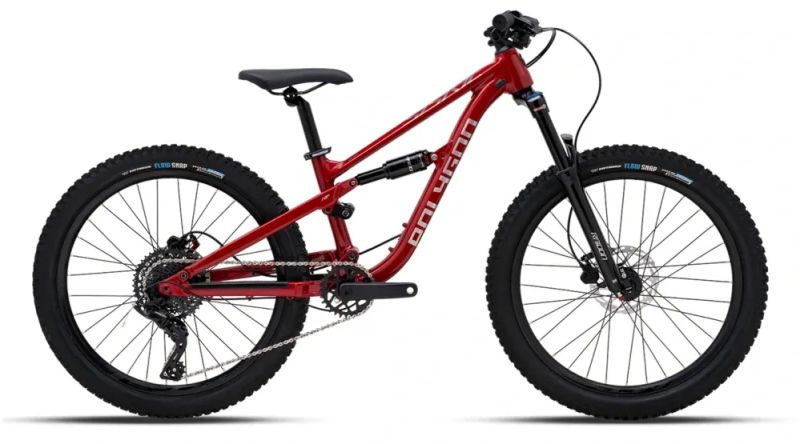 🔥🔥 SLEVA 2.000 -7% 🔥🔥 POLYGON SISKIU D24 RED 1x8 24" / Celodopružené 