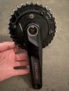 Shimano Deore + Wattmetr ROTOR MTB INSPIDER + 2x převodník TOP STAV