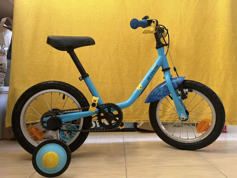 Dětské kolo Decathlon 3-4 roky 14"