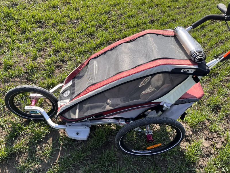 Thule Chariot CX1, bržděný kočárek