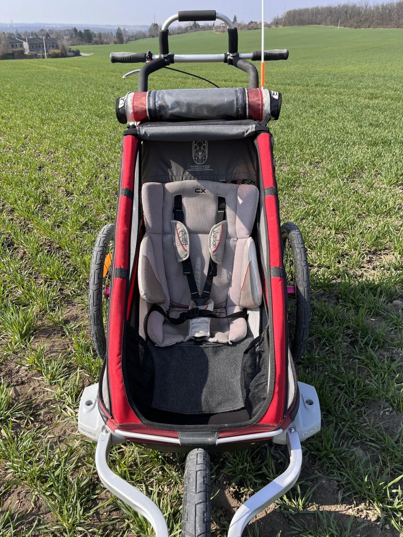 Thule Chariot CX1, bržděný kočárek