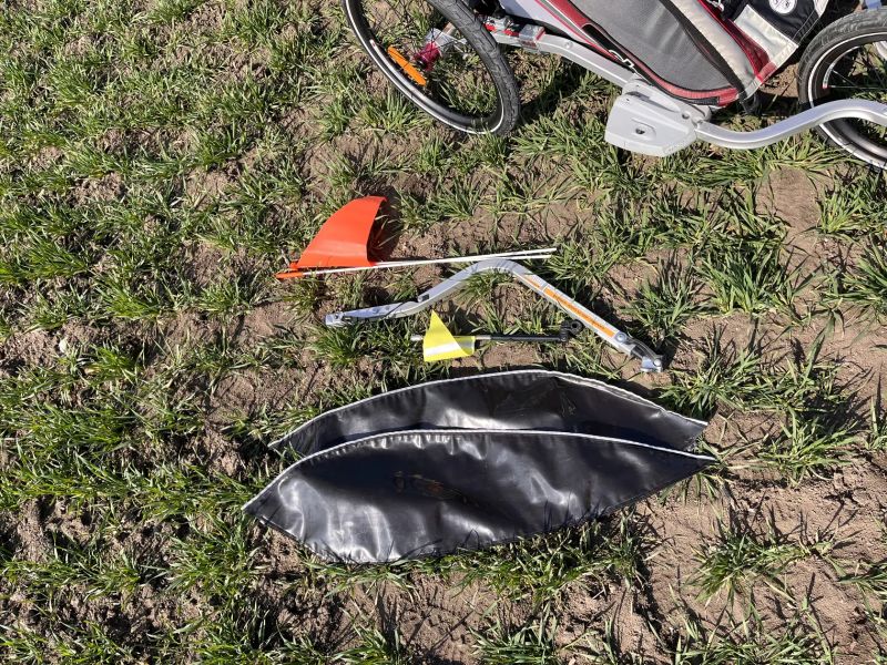 Thule Chariot CX1, bržděný kočárek