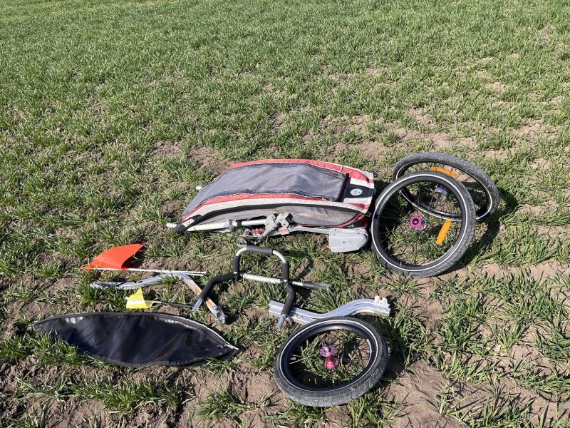 Thule Chariot CX1, bržděný kočárek