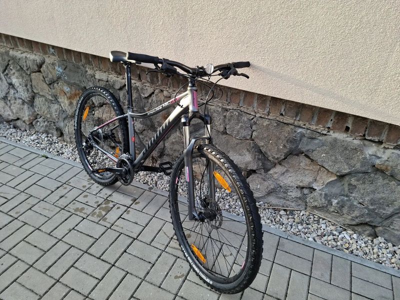 AUTHOR - Impulse 29 ASL stříbrná-matná/růžová 16"