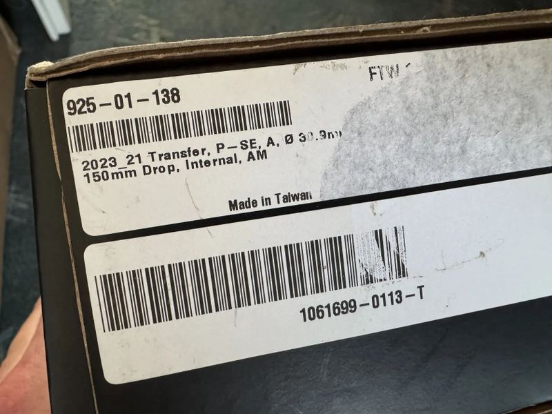 Fox Transfer Performance Elite 30.9mm 150mm