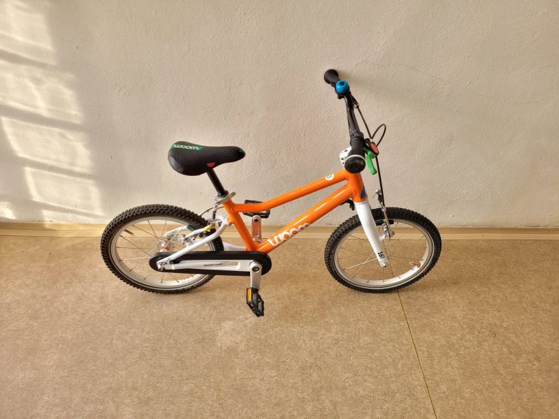 WOOM - dětské kolo 16" WOOM 3 oranžová, 100032-0063-5004