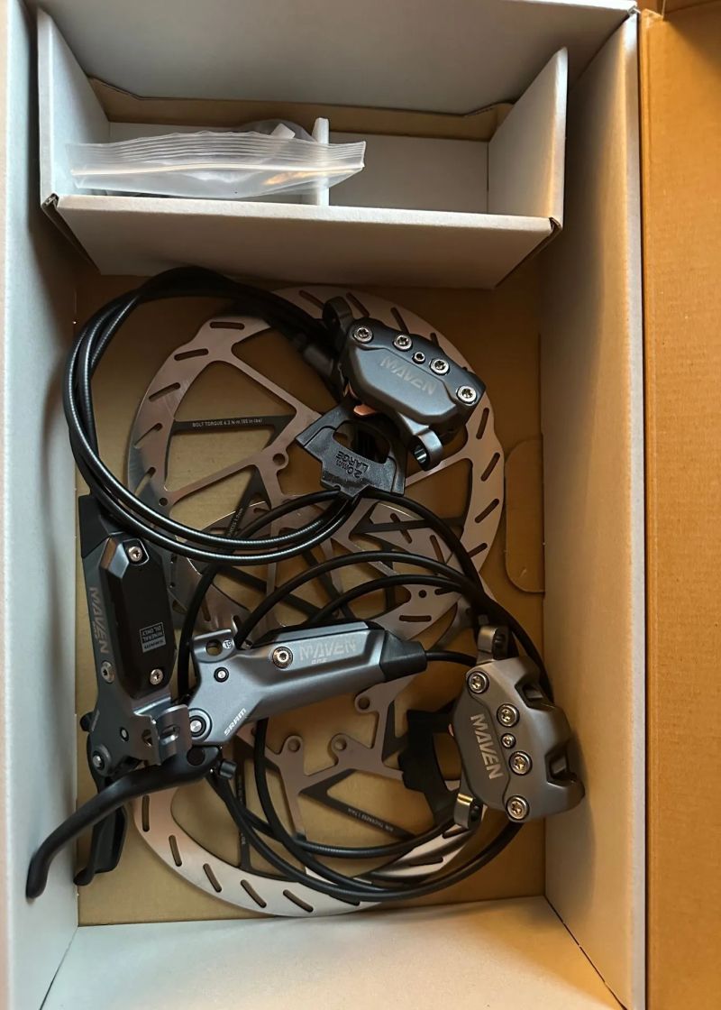 Sram Maven Bronze + kotouče - sundané z nového kola