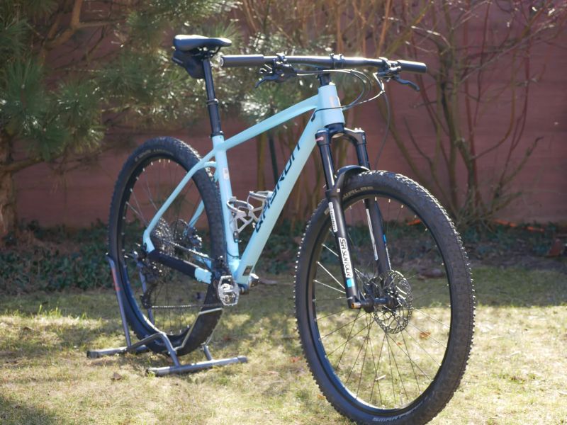 Qayron Ram Mk2 3, kola 29", Crank Brothers dropper, L 180–190 cm, v záruce do 7.2026