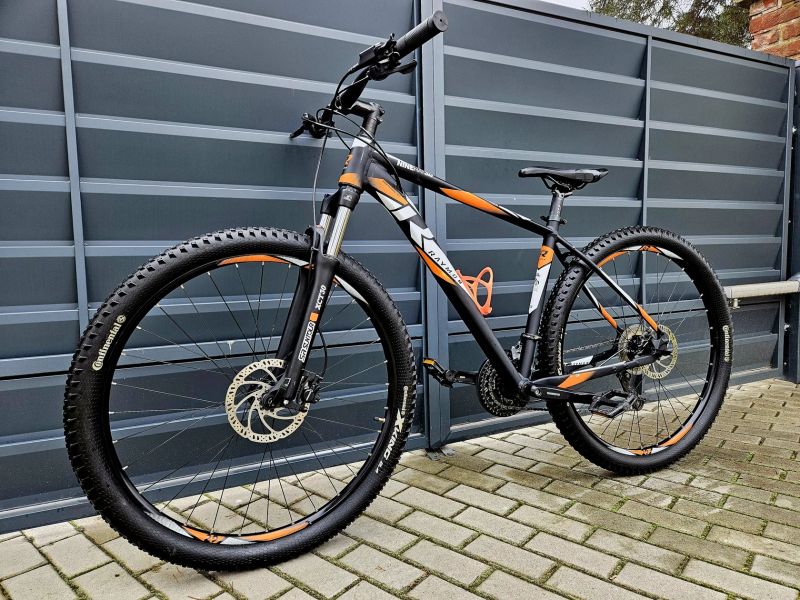 (49)Horské hliníkové kolo Raymon 29"