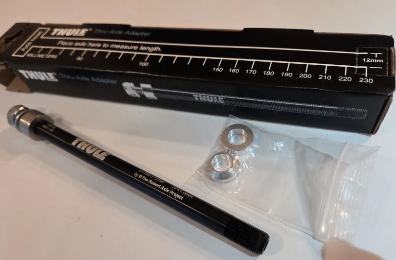 Thule thru axle - pevná osa M12 x 1.0 157-172 mm