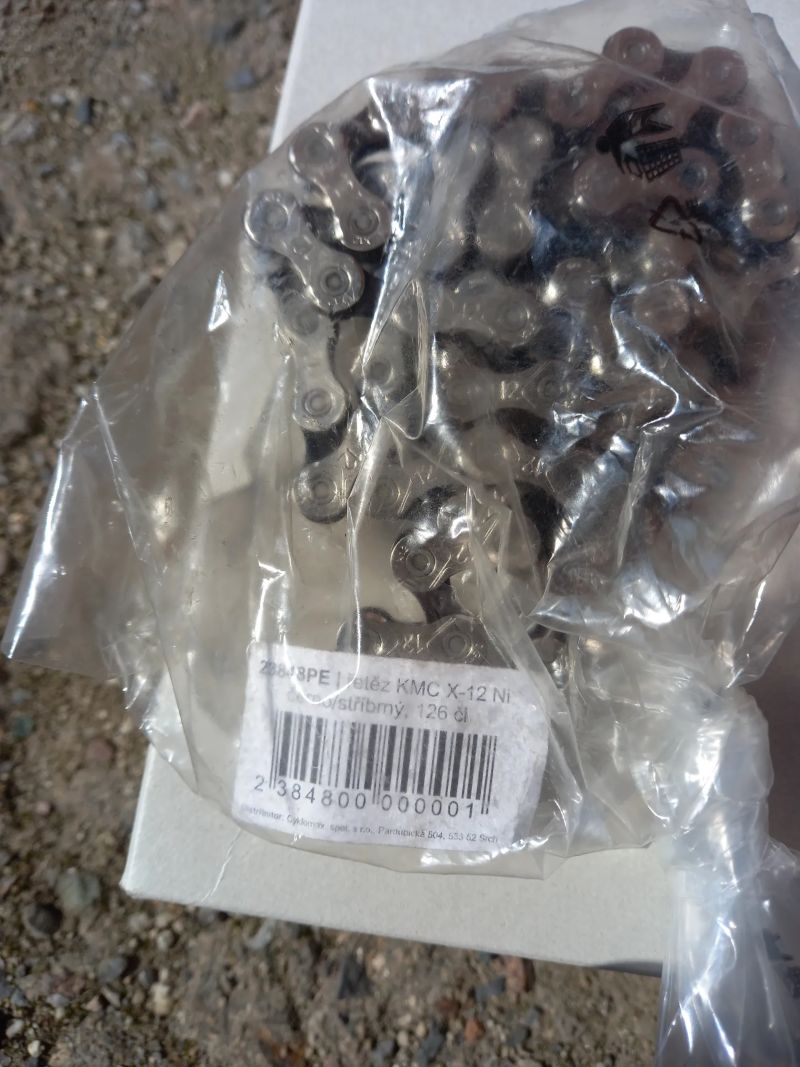 Shimano 105 kliky, 2×12, kazeta 105, řetěz KMC 12s 