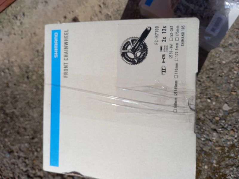 Shimano 105 kliky, 2×12, kazeta 105, řetěz KMC 12s 