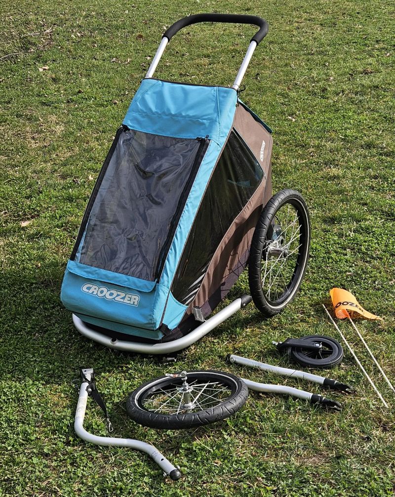 Croozer Kid Plus for 1 - vozík za kolo