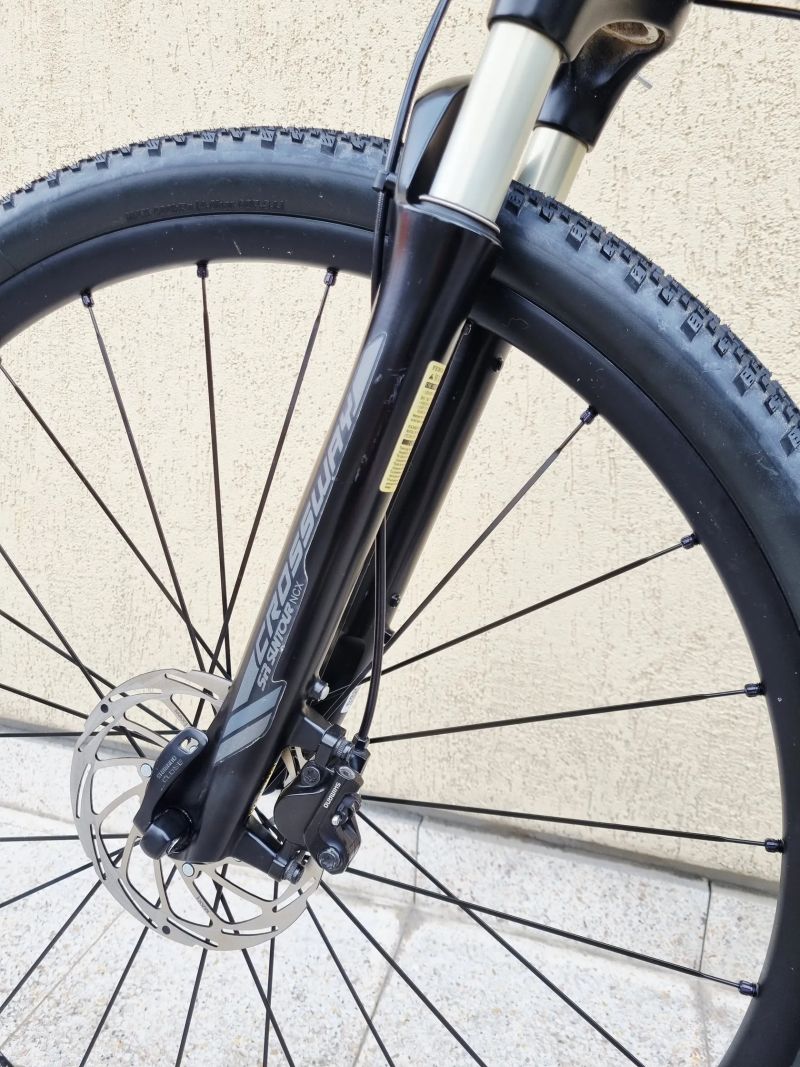 #47 Zánovní Merida Crossway XT edition, pro 170-190cm