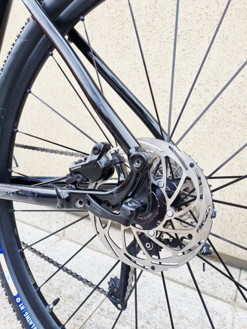 #47 Zánovní Merida Crossway XT edition, pro 170-190cm