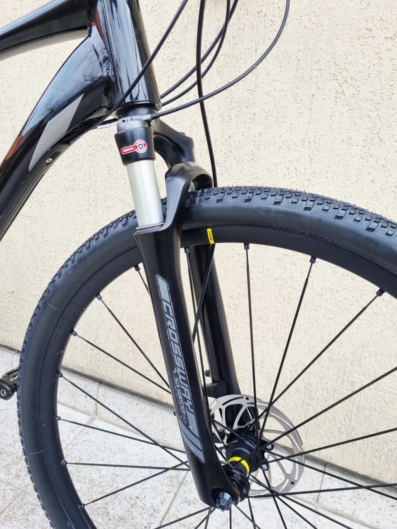 #47 Zánovní Merida Crossway XT edition, pro 170-190cm