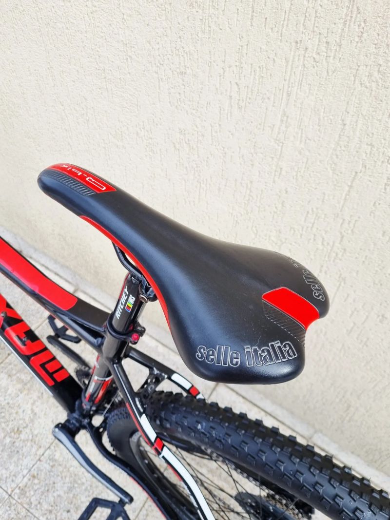 #20 Zánovní Maxbike karbon+AL 27,5“, pro 175-195cm