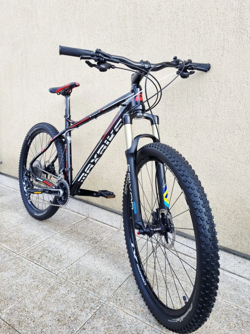 #20 Zánovní Maxbike karbon+AL 27,5“, pro 175-195cm