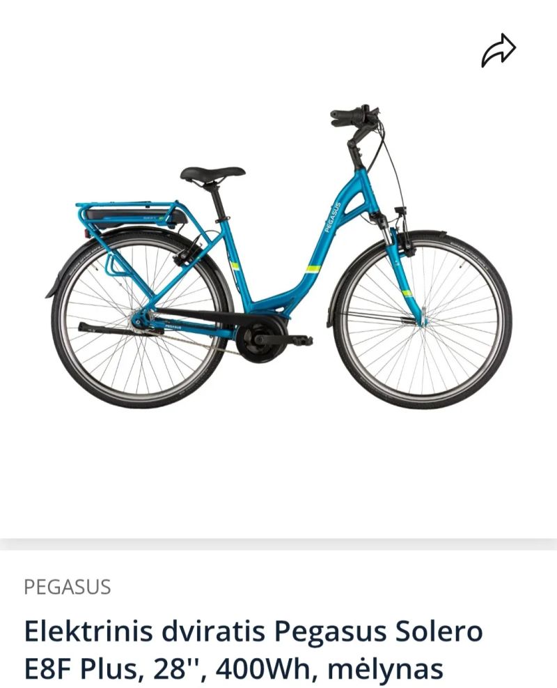 Pegasus Solero E8F plus