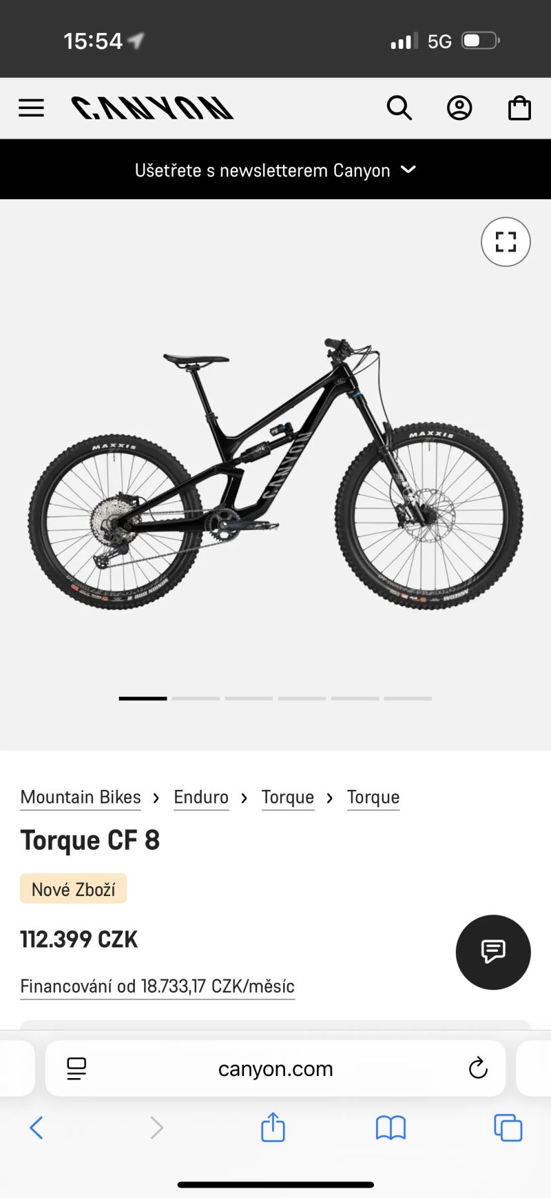 Canyon Torque cf 8 XL