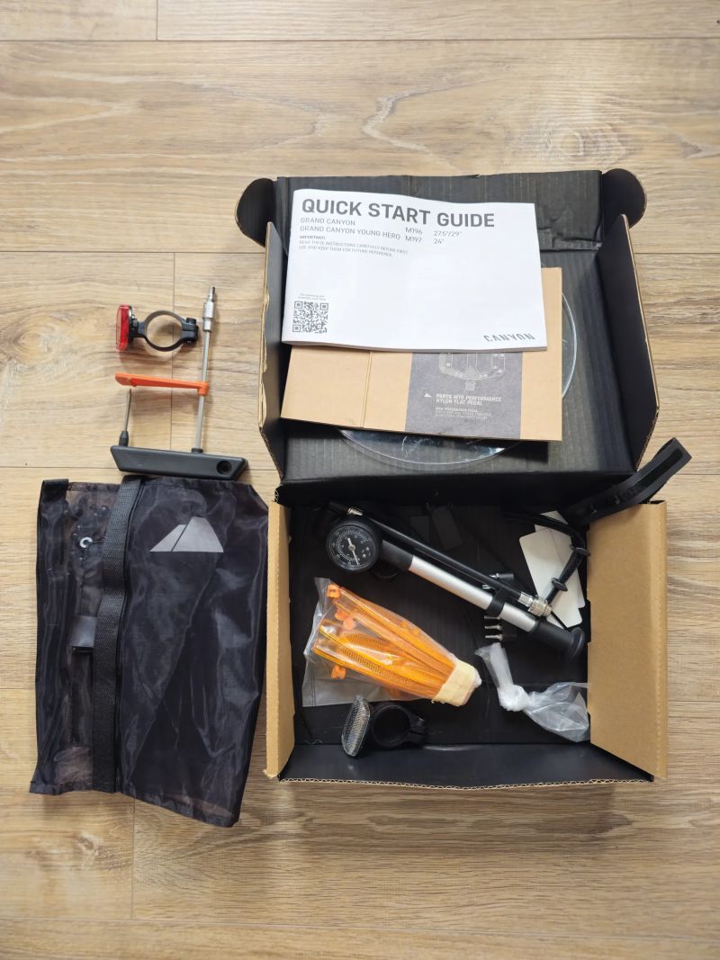 Grand Canyon AL 7 - zánovní (nájezd 300km)