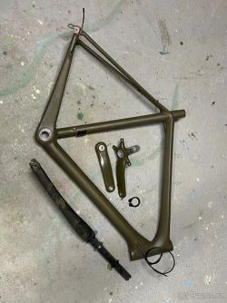 Silniční karbonový rám Kyklos Featherweight plus (58cm)