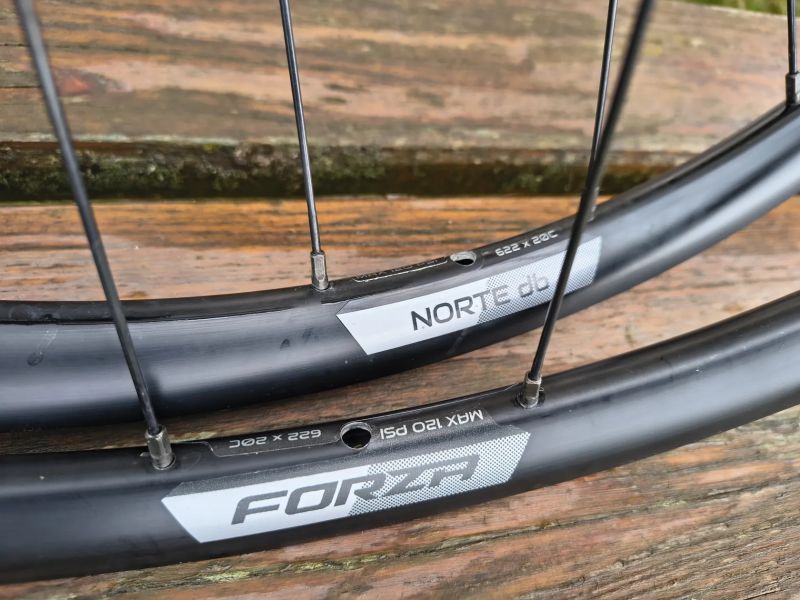 silniční/gravel záplety Forza Norte db