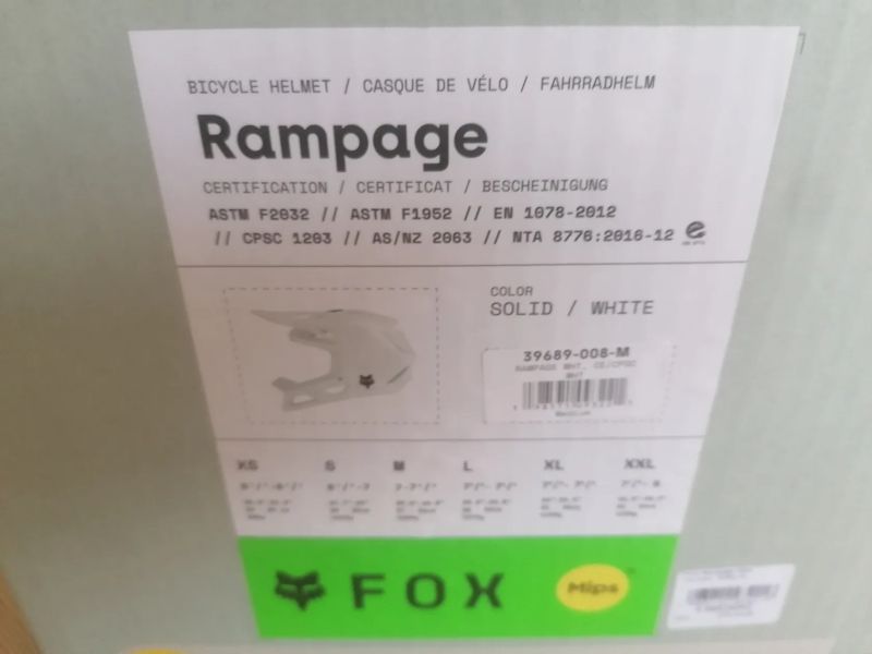 Fox Racing Rampage