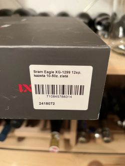 Sram EAGLE XG 1299 - 10-50 zubů, XX1 Gold