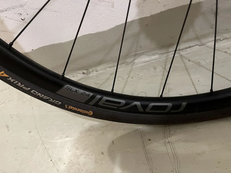 Roval SLX 24 vcetne kazety Dura Ace 11s 11-28 + Dura Ace kotouce + Plaste Continental All Season