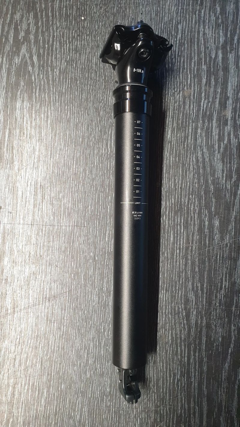 teleskopická sedlovka CUBE 31.6mm 140mm